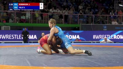 69 kg 1/4 Final - Jasmine Robinson, United States vs Veronika Vilk, Croatia