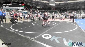 83 lbs 3rd Place - Beau Horawa, Verdigris Youth Wrestling vs Kai Bass, Grove Takedown Club