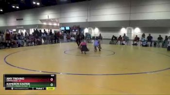 105 lbs Round 7 (8 Team) - Kameron Easter, Charlie`s Angels-FL Blk vs Amy Trevino, Griffin Fang