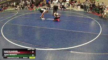 100 lbs Round 4 - Kaelyn Nargiel, Sublime Wrestling Academy vs Paige Bennett, JWC