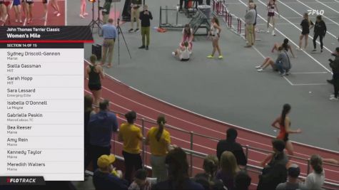 Women's Mile, Finals 14