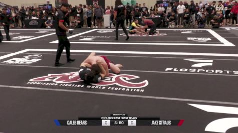 Jake Straus vs Caleb Bears 2025 ADCC East Coast Trials