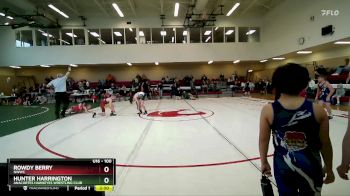 100 lbs Round 2 - Rowdy Berry, NWWC vs Hunter Harrington, Anacortes Hawkeyes Wrestling Club