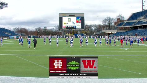 Replay: Hanover vs Wabash | Nov 23 @ 1 PM