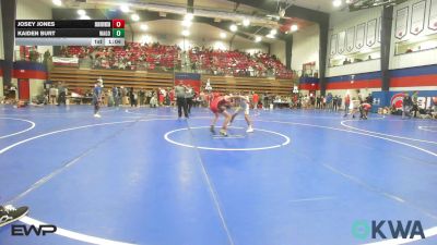 106 lbs Rr Rnd 2 - Josey Jones, Skiatook Youth Wrestling vs Kaiden Burt, Wagoner Takedown Club