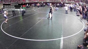 85 lbs Cons. Round 3 - Braxtyn Werger, Hawks Wrestling Club (Lincoln) vs Nolan Schwarz, Palmer