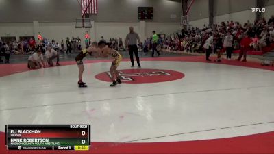 75 lbs Cons. Round 2 - Hank Robertson, Madison County Youth Wrestling vs Eli Blackmon, Vicious