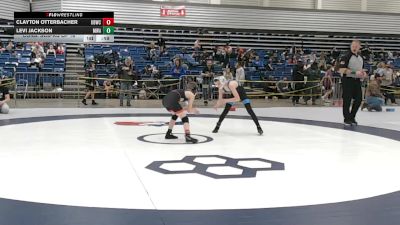 74 lbs Cons. Sub-rd Of 16 - Clayton Otterbacher, Ohio Dawgz Wrestling Club vs Levi Jackson, Moen Wrestling Academy