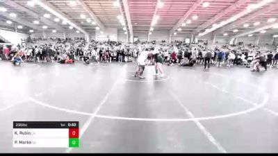 235 lbs Consi Of 4 - Kyree Rubio, CA vs Pepper Marks, CA