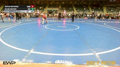 127 lbs Consi Of 8 #2 - Baylin Maynard, Commandos Wrestling Academy vs Rylee Sexton, Berryhill Wrestling Club