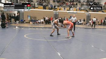 133 lbs Round Of 32 - Marcel Lopez, Southern Illinois vs Dylan Kadish, Clarion