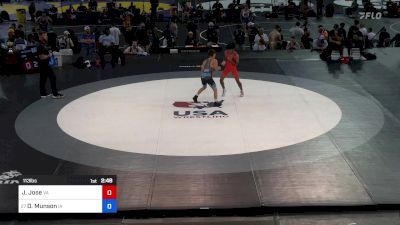 113 lbs Cons 32 #2 - Johann Jose, VA vs Dylan Munson, IA