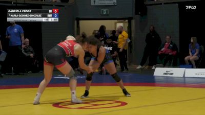 57kg Cons. Semi - Gabriela Cross, Dinos WC vs Karla Godinez Gonzalez, Burnaby Mtn WC