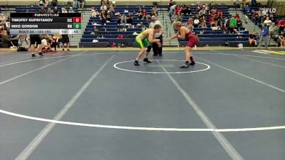 181-193 lbs Round 1 - Niko Gordon, Milwaukie Mustangs vs Timofey Kupriyanov, Southridge High School
