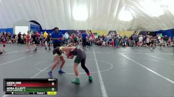 72 lbs Finals (2 Team) - Nora Elliott, Rogue Wrestling vs Aiden Orr, FORGE