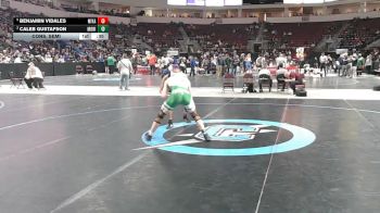 4A 150 lbs Cons. Semi - Benjamin Vidales, Miyamura vs Caleb Gustafson, Moriarty