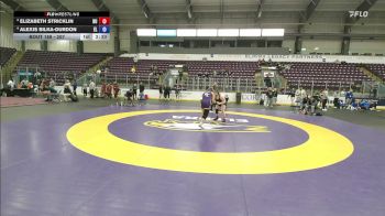 207 lbs Cons. Semi - Alexis Bilka-Durdon, Elmira College vs Elizabeth Stricklin, D`Youville