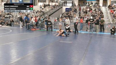 75 lbs Cons. Sub-quarters - Noah Lombardo, Middleton Wrestling Club vs Isaac Ortega, Desert Dogs Wrestling Club