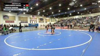 235 Girls Quarterfinal - Lizbeth Guardado Santiago, Lincoln vs Madison Vandiver, Brawley