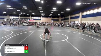 120 lbs Round Of 128 - Owen Williams, Torrey Pines HS / Del Mar Club vs Dakota Nettles, Tucson Cyclones Wrestling