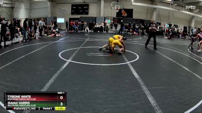 95 lbs Cons. Round 3 - Isaiah Harris, Baltimore Wrestling Club vs Tyrone White, Baltimore Wrestling Club