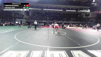 157 lbs Cons. Round 2 - Preston Mcaninch, Folsom vs Michael Post, Center