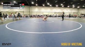 150 lbs 5th Place - Champ Thompson, OK Outlaws 14U vs Elijah Davis, LWA 14U