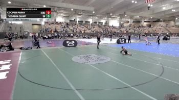 95 lbs Cons. Round 1 - Corbin Quint, Blackman Wrestling vs Cooper Perry, Sumner County Wrestling Club