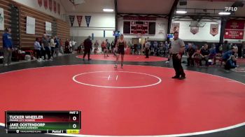 144 lbs Quarterfinal - Tucker Wheeler, Prairie City Monroe vs Jake Oostendorp, Cedar Rapids Kennedy