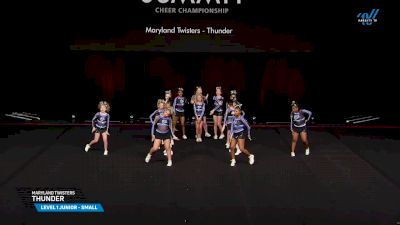 Maryland Twisters - Thunder [2025 L1 Junior - Small Semis] 2025 The Summit