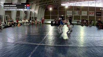 126 lbs Darion Johnson, Oregon vs Cooper Mathews, Colorado