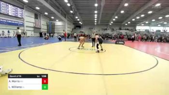 195 lbs Round Of 16 - Ayden Morris, WV vs Landon Williams, AL