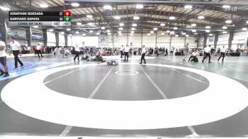 90 lbs Consi Of 16 #2 - Jonathan Quesada, CT vs Santiago Zapata, GA