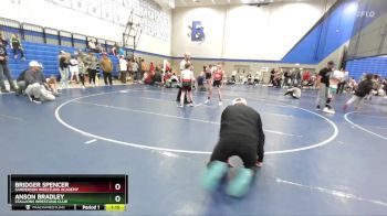 65 lbs Cons. Round 3 - Anson Bradley, Stallions Wrestling Club vs Bridger Spencer, Sanderson Wrestling Academy