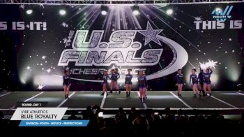 Vibe Athletics - Blue Royalty [2023 L1 Youth - Novice - Restrictions Day 1] 2023 The U.S. Finals: Worcester