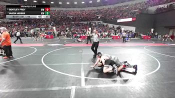 145 lbs Champ. Round 2 - Jason Heiser, RT Elite Wrestling vs Bentley Frey, Boscobel Youth Wrestling