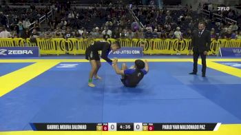Pablo Yair Maldonado Paz vs Gabriel Moura Salomao 2025 Pan IBJJF Jiu-Jitsu No-Gi Championship