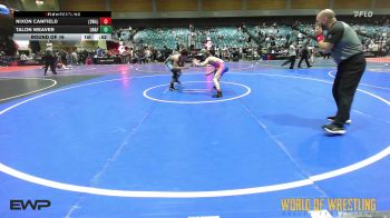 125 lbs Round Of 16 - Nixon Canfield, Sanderson Wrestling Academy vs Talon Weaver, Unaffiliated