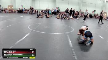 72 lbs Round 1 (8 Team) - Matthew Bly, Mat Assassins vs Nicholas Maliarakis, CTWHALE