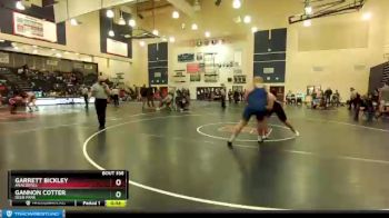 285 lbs 7th Place Match - Garrett Bickley, Anacortes vs Gannon Cotter, Deer Park