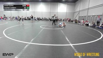 60 lbs Consi Of 4 - Ethan Soppa, Team Wisconsin 12U vs Cooper Corbett, Roundtree Wrestling Academy 12u