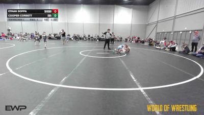 60 lbs Consi Of 4 - Ethan Soppa, Team Wisconsin 12U vs Cooper Corbett, Roundtree Wrestling Academy 12u