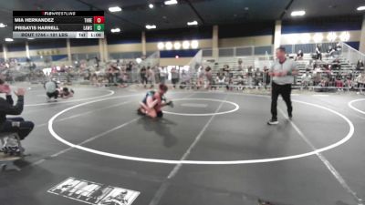 101 lbs Quarterfinal - Mia Hernandez, Threshold WC vs Prisayis Harrell, Lawc