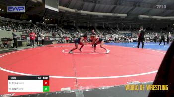 125 lbs Final - Chloe Ross, Mayo Quanchi Judo And Wrestling vs Rain Scott, Springs Elite