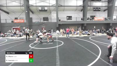 116 lbs Semifinal - Nevaeh Mann, Coast Wrestling vs Berklie Iverson, Independent