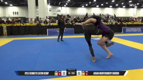 Aidan Montgomery Durbin vs Kyle Kenneth Eaton Kemp 2025 World IBJJF Jiu-Jitsu No-Gi Championship