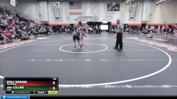 140 lbs Semifinal - Ava Collins, Vale vs Emily Werner, Tillamook