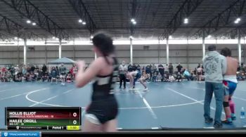 145 lbs Round 3 (4 Team) - Hailee Orgill, Big Cat vs Hollis Elliot, Grangeville Youth Wrestling
