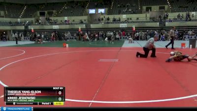 45 lbs 1st Place Match - Kreed Jesnowski, WCA (West Central Area) vs Theseus Yang-Elson, Summit Wrestling Academy