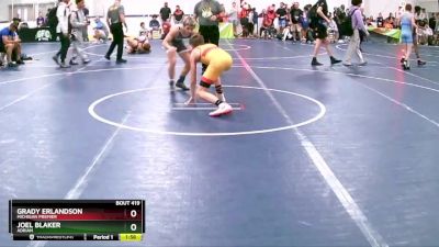 105 lbs Cons. Round 1 - Grady Erlandson, Michigan Premier vs Joel Blaker, Adrian